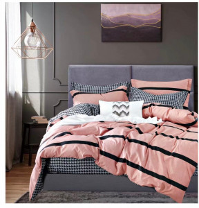 Lenjerie De Pat Bumbac Satinat Superior - Pink sleep