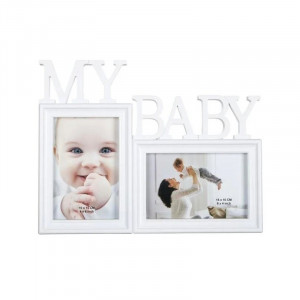 Rama foto cu 2 poze My Baby, 10 x 15 cm