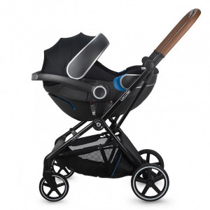 Carucior modular 2in1 Coccolle Saliara Navy+Cos auto 0-13 kg gb Idan Satin Black