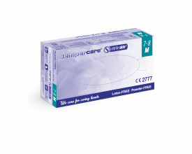 Set 200 bucati Manusi Medicale Nitril Sempercare Nepudrate Marimea M