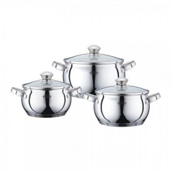 SET CRATITE INOX CU CAPAC 6P (2.1+3+4) PH-15832