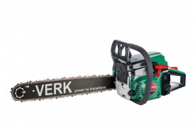 Drujba pe benzina Verk VCS6000A, 5 Cp, 58 cmc, 2 lame 45 cm, 2 lanturi