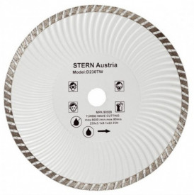 Disc diamantat turbo Stern Austria 230 mm, 6600 rpm, D230TW