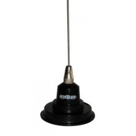 Antena CB Hustler, lungime 100 cm si magnet cu baza de 90 mm