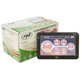Sistem de navigatie portabil PNI L805, diagonala 5", 800 MHz, 256M DDR3, 8GB memorie interna, FM transmitter