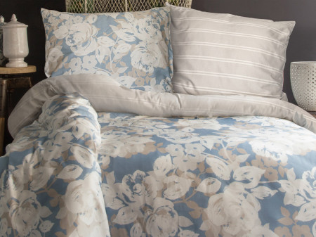 Satin Lenjerie de pat(P) DECO ROSE/160x200 LUXURY