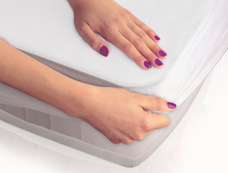 Protectie saltea si cearceaf SMARTCEL/white 01/200x220