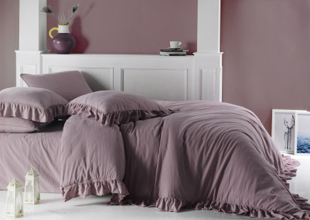 Lenjerie de pat PALE MAVUE/200x220(P) STONEWASHED