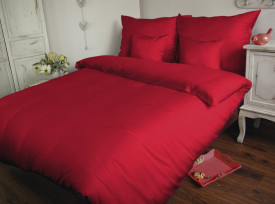 Lenjerie de pat bumbac satinat RED 029/200x220