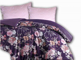 Satin Lenjerie de pat PERA/200x220 EXCLUSIVE