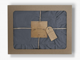 Lenjerie de pat NATURAL GREY/200x220(P) STONEWASHED