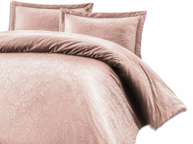 Lenjerii bumbac saten SAL LIGHT PINK/160x200 LUXURY PREMIUM