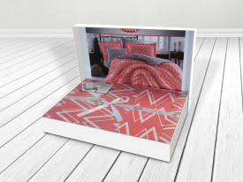 Lenjerie de pat NAZENDE CORAL 200x220 Hobby
