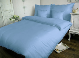 Lenjerie de pat bumbac satinat BLUE 009/200x220