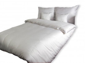 Lenjerie de pat bumbac satinat WHITE 603/200x220