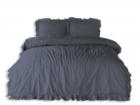 Lenjerie de pat NATURAL GREY/160x200(P) STONEWASHED