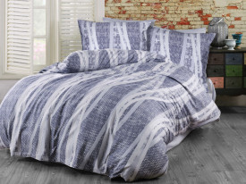 Satin Lenjerie de pat GEMMA GREY/200x220 EXCLUSIVE