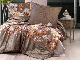 Satin Lenjerie de pat MELINA/200x220 EXCLUSIVE