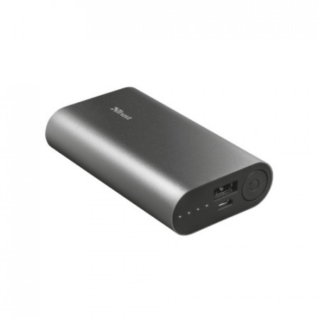 Baterie externa Trust Luco Metal, 5000 mAh, microUSB, NM/ 23141, Negru