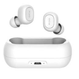 Casti wireless QCY T1C, operare tactila, rezistenta la apa IPX4, NM/ T1C_W, Alb