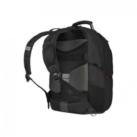 Wenger, Pegasus Deluxe, Ballistic 16 Laptop Backpack, Black
