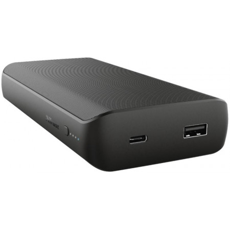 Baterie externa pentru laptop Trust Laro 65 W, 20000 mAh, 2 x USB, NM/ 23892, Negru