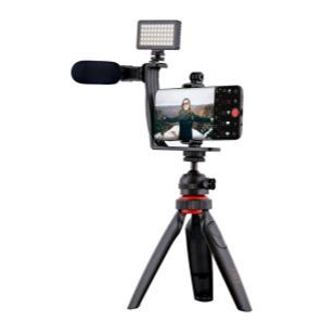 Kit vlogger studio TNB Influence, NM/ PKVLOGGER, Negru
