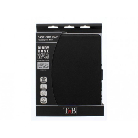 TnB FOLIO CASE FOR IPAD 2 AND NEW IPAD BLACK