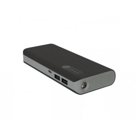 Baterie externa cu lanterna Platinet 13000 mAh, 5 V + cablu microUSB, NM/ PMPB13BB, Negru