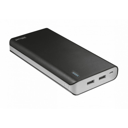 Baterie externa Trust Primo 20000 mAh, 2 x micro-USB, incarcare rapida, NM/ 23593, Negru