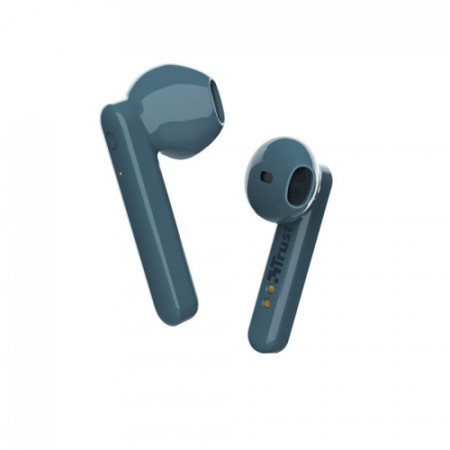 TRUST Primo Stylish Wire-free Bluetooth Earphones, blue