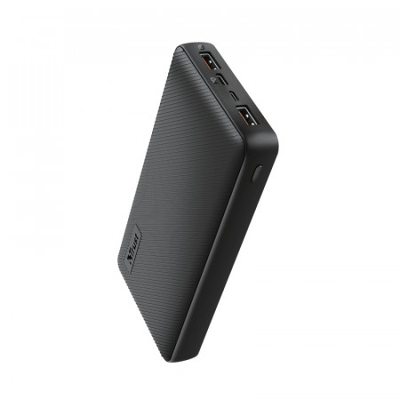 Baterie externa Trust Primo Ultra-Fast, 20000 mAh, USB-C/microUSB, Li-Ion, indicator LED, NM/ 23563, Negru