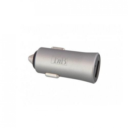 TNB 2.4A Cigar lighter charger - 1 USB port - Silver