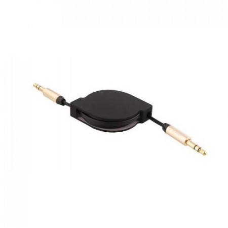 TNB GOLD 3.5 MM RETRACTABLE JACK CABLE 120CM