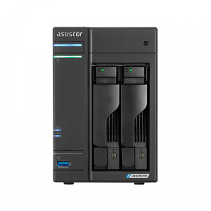 ASUSTOR NAS 2 Bay Intel Celeron J4125 QC 2.0GHz, 4GB, M2,USB 3.2