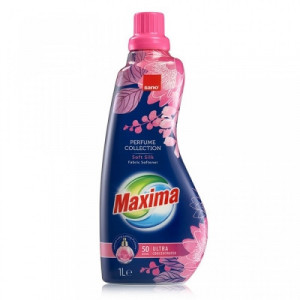 Balsam de rufe ultra concentrat Sano Maxima Soft Silk, 50 spalari, 1l, Albastru
