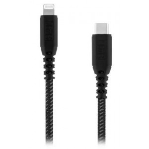 Cablu de date TnB XTREMWORK Lightning/USB tip C, 1.5 m, NM/ XCBLTC150, Negru