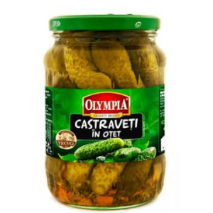 Castraveti in otet 6-9cm Olympia 720g, NM22397