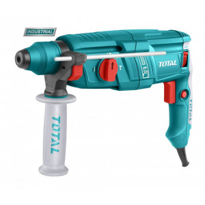 Ciocan rotopercutor Total, 800 W, 2.5 J, 1100 rpm, 5300 bpm, NM/ TH308266, Turcoaz