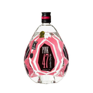 Dry gin Pink 47 London 0.7L, 47%, NM20761