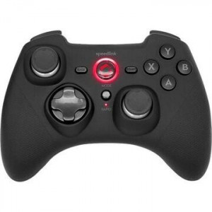 Gamepad wireless SpeedLink pentru PC/PS3, software inclus, USB-A, 2.4 GHz, NM/ SL-650110-BK, Negru