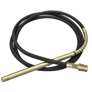 Lance vibratoare Total TPVP1381/NM, lance 38 x 580 mm, lungime 6 m, prindere pe ghear, Negru