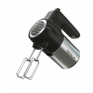 Mixer de mana Tesla, 300 W, 5 viteze + turbo, NM/ MX301BX, Negru-Inox