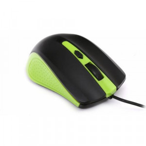 OMEGA MOUSE OM-05G 3D OPTICAL 1600DPI GREEN USB