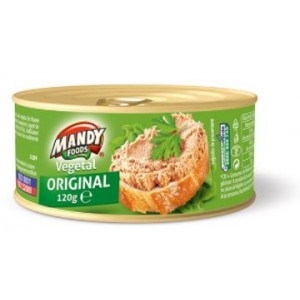 Pate vegetal original Mandy 120g, NM23091