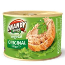 Pate vegetal original Mandy 200g, NM23092