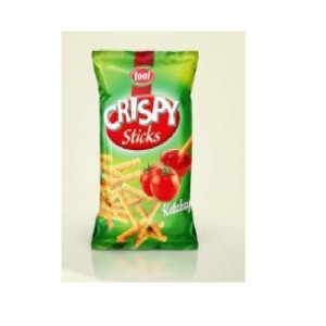 Snack Toni crispy sticks cu aroma de masline si ketchup 50g, NM25596