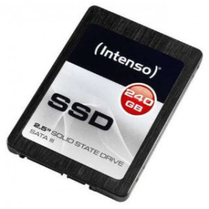SSD Intenso 240GB, SATA III, 2.5 inch, 6 GB/s, NM/ 3813440, Negru