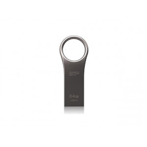 Stick Memorie Silicon Power J80 Metallic, 64GB, USB 3.0, Silver