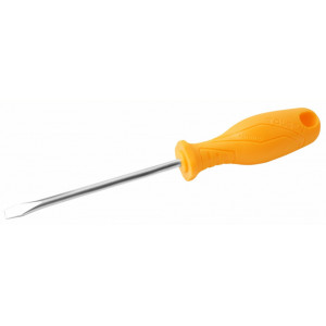 Surubelnita cu crestatura 3.0x75 mm, maner ergonomic anti-alunecare, varf magnetic, NM/ TL-20701, Galben